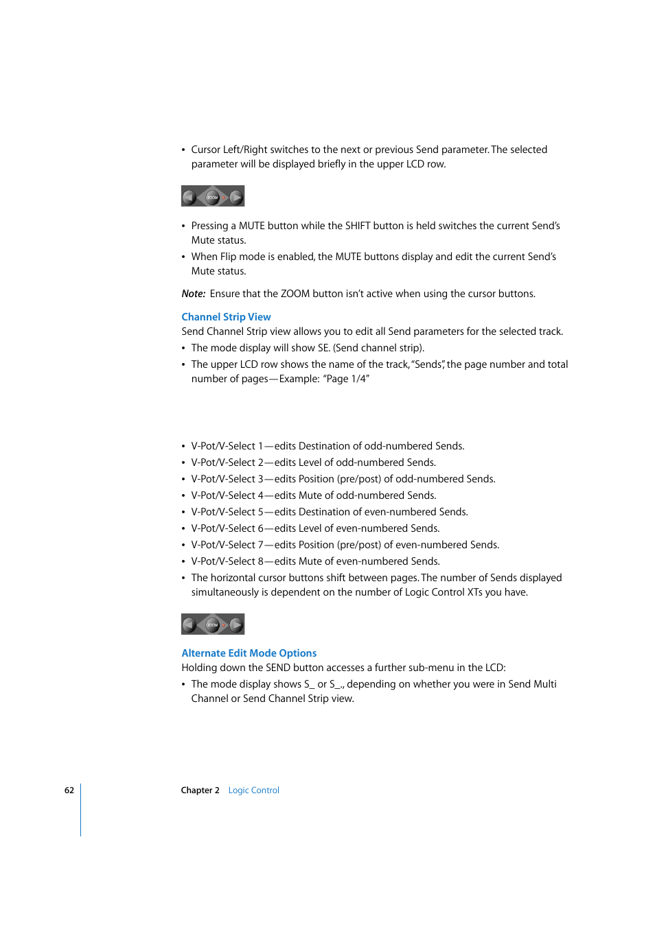 Apple Logic Pro 7.2 User Manual | Page 62 / 255