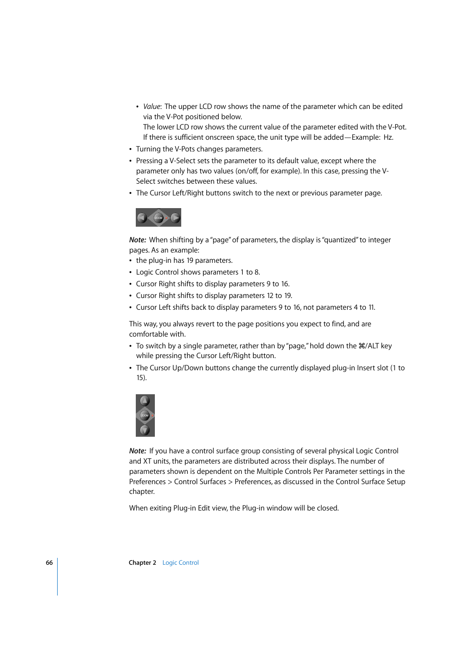 Apple Logic Pro 7.2 User Manual | Page 66 / 255