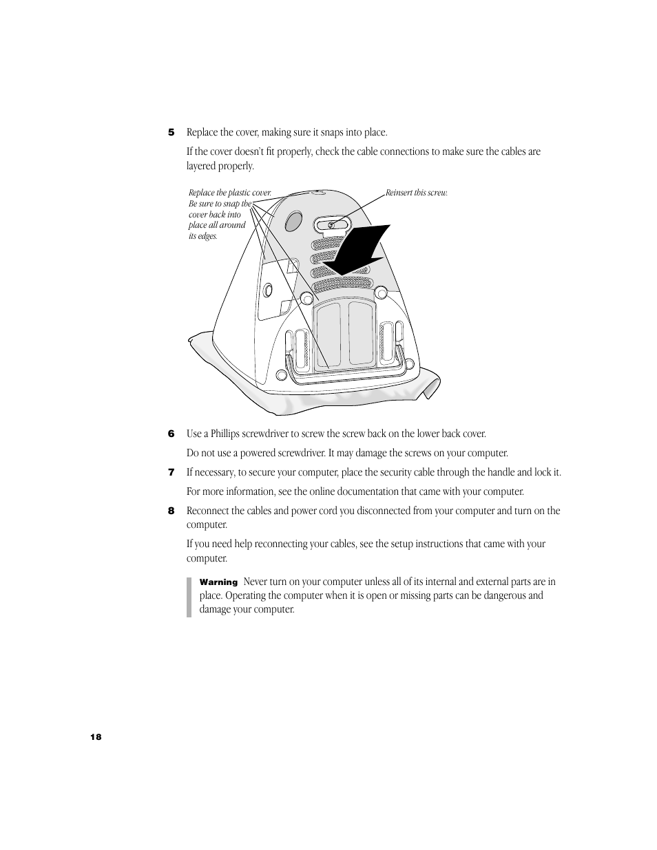 Apple iMac G3 (Original) User Manual | Page 18 / 24