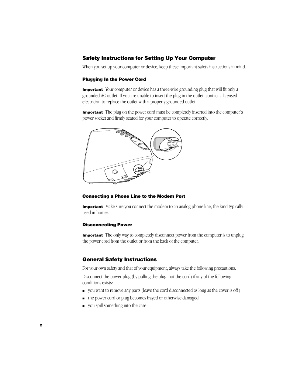 Apple iMac G3 (Original) User Manual | Page 2 / 24