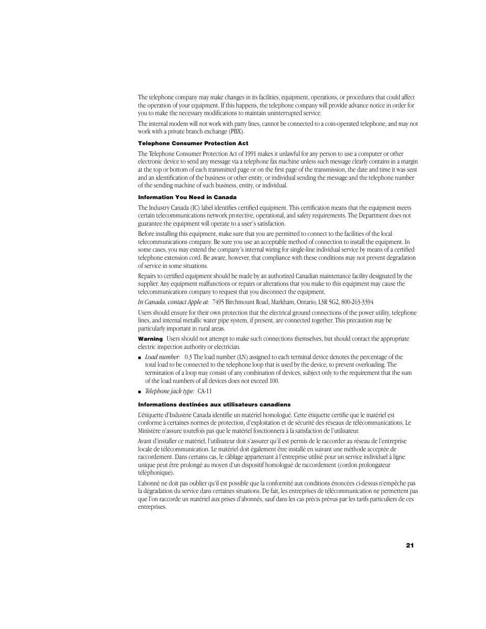 Apple iMac G3 (Original) User Manual | Page 21 / 24
