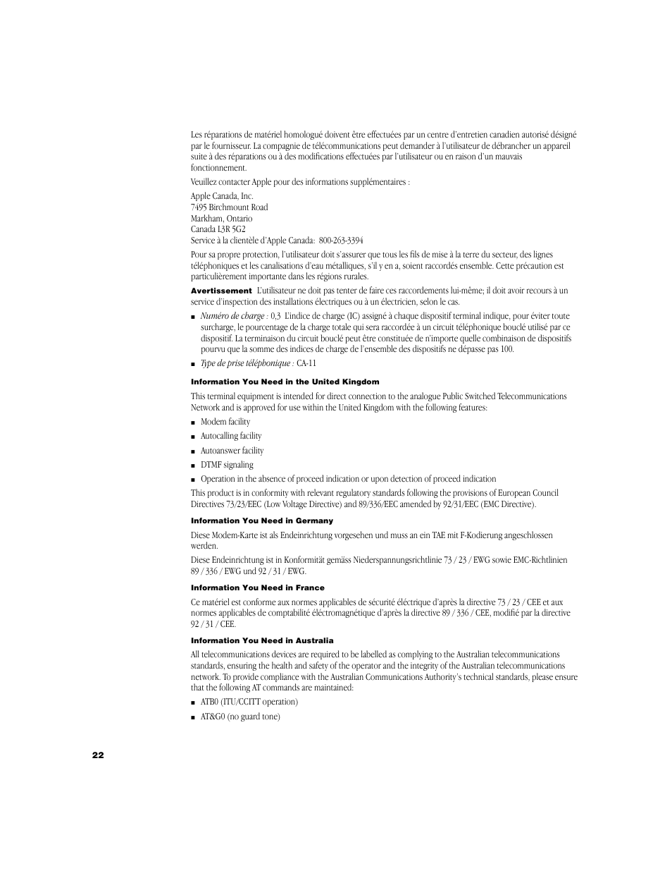 Apple iMac G3 (Original) User Manual | Page 22 / 24