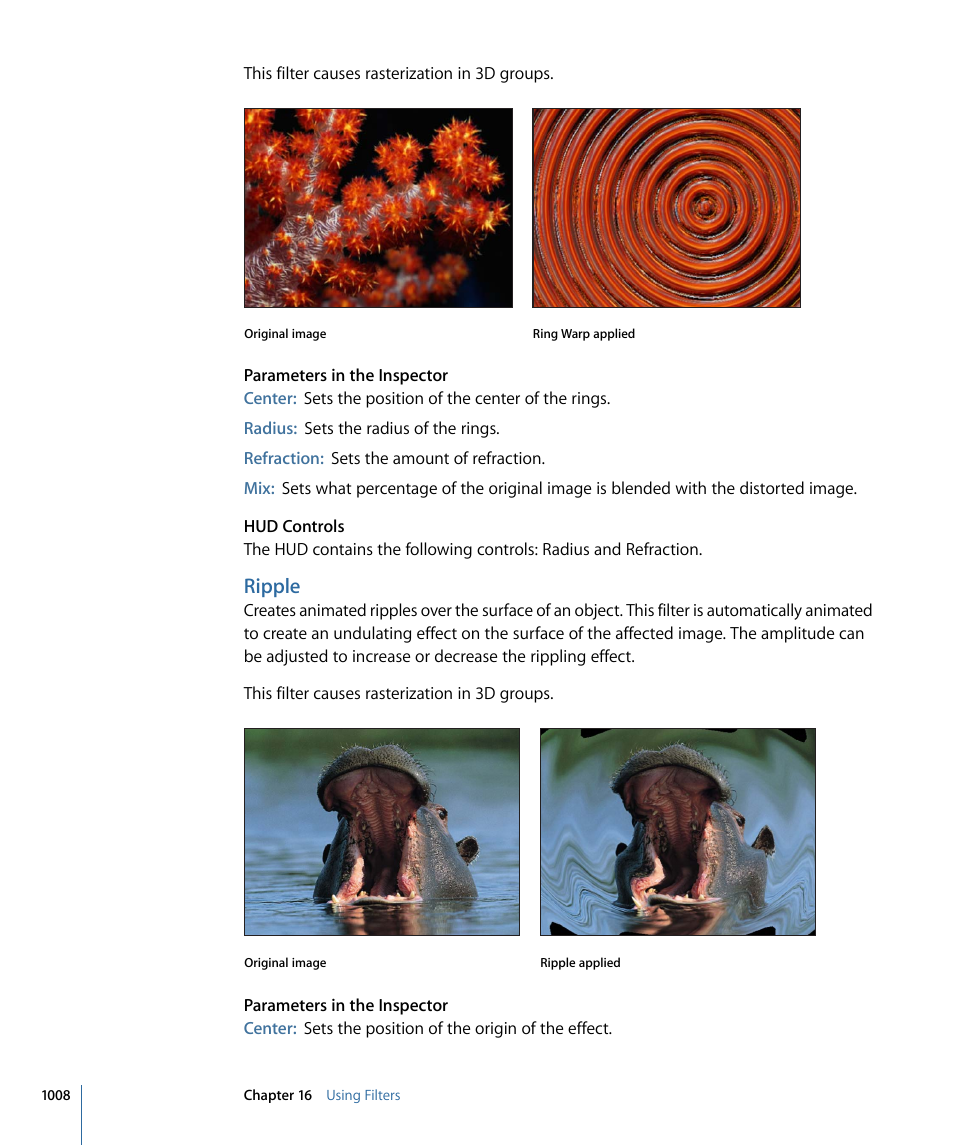 Ripple | Apple Motion 4 User Manual | Page 1008 / 1498
