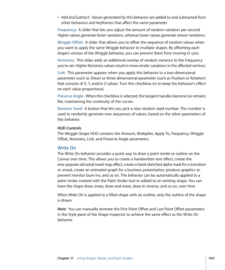 Write on | Apple Motion 4 User Manual | Page 1147 / 1498