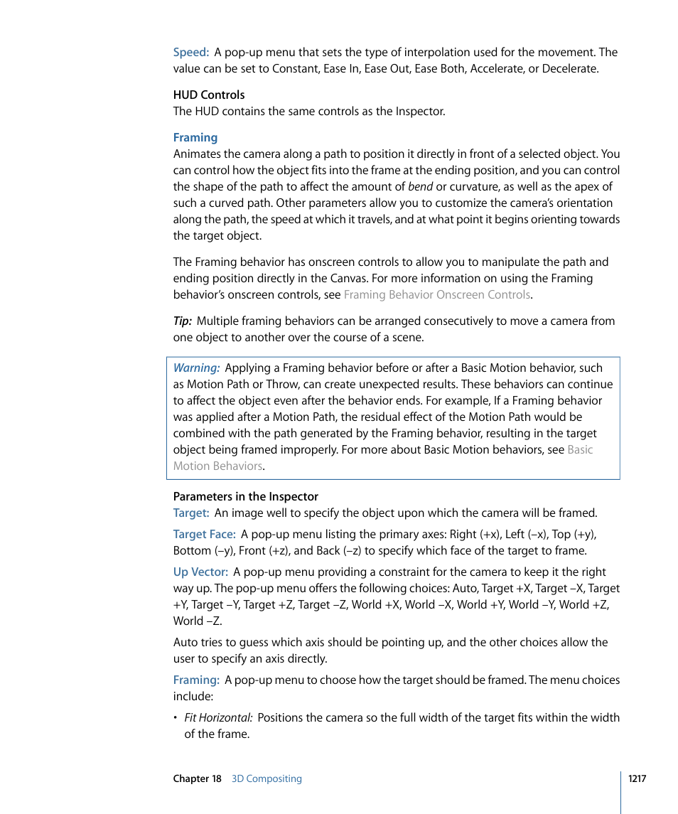 Framing | Apple Motion 4 User Manual | Page 1217 / 1498
