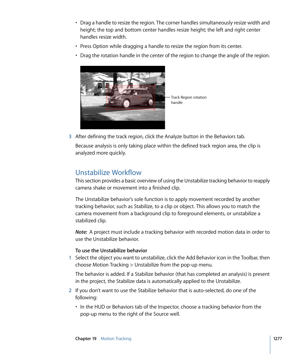 Unstabilize workflow | Apple Motion 4 User Manual | Page 1277 / 1498