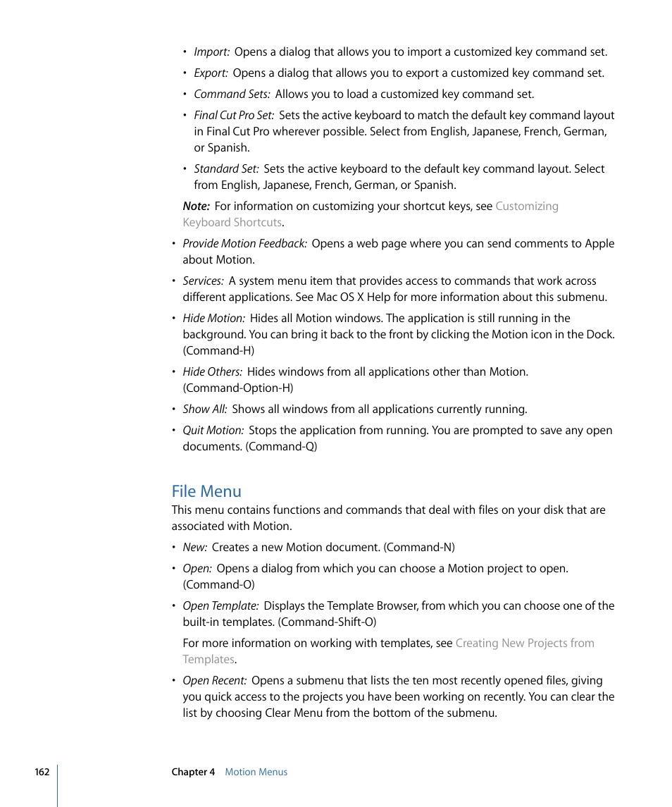 File menu | Apple Motion 4 User Manual | Page 162 / 1498