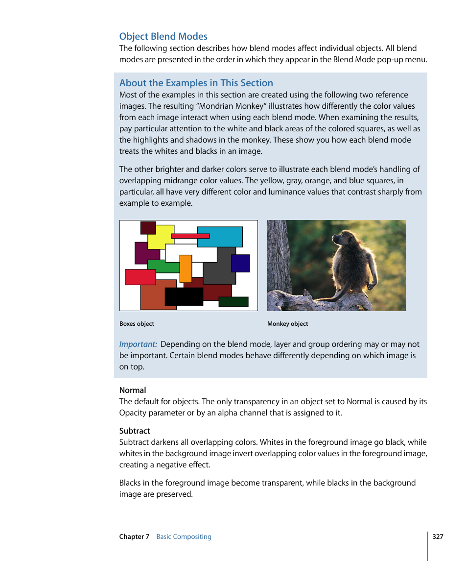 Object blend modes | Apple Motion 4 User Manual | Page 327 / 1498