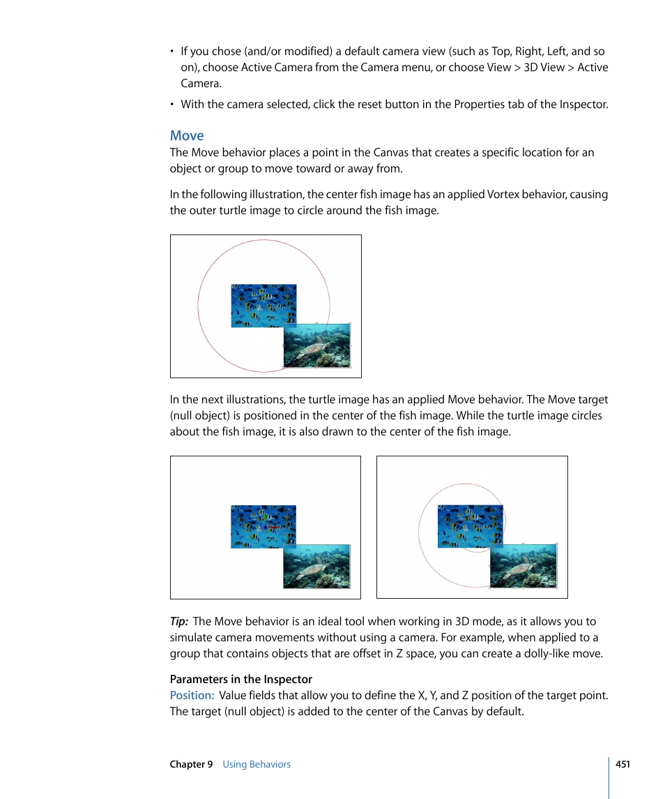 Move | Apple Motion 4 User Manual | Page 451 / 1498