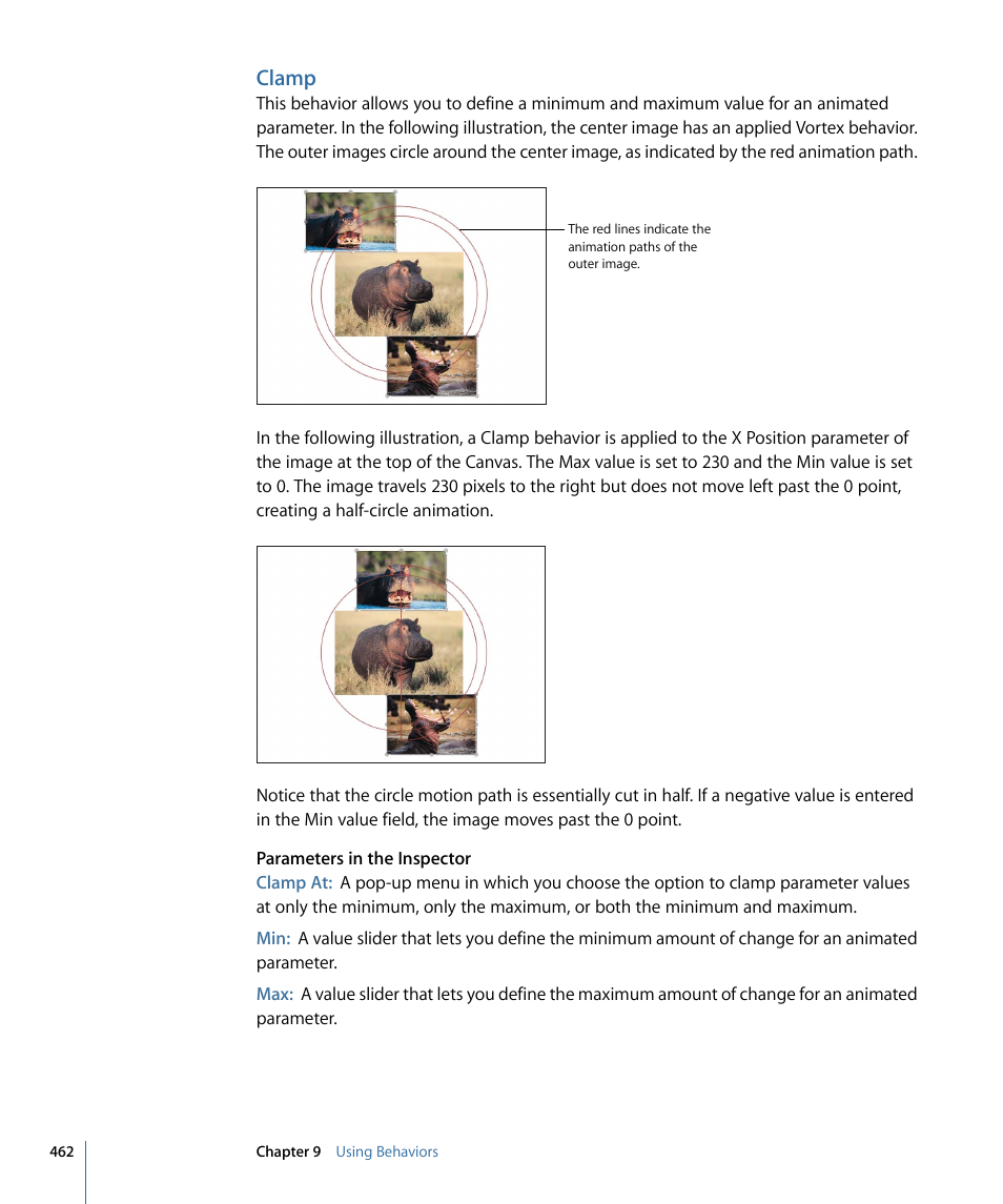 Clamp | Apple Motion 4 User Manual | Page 462 / 1498