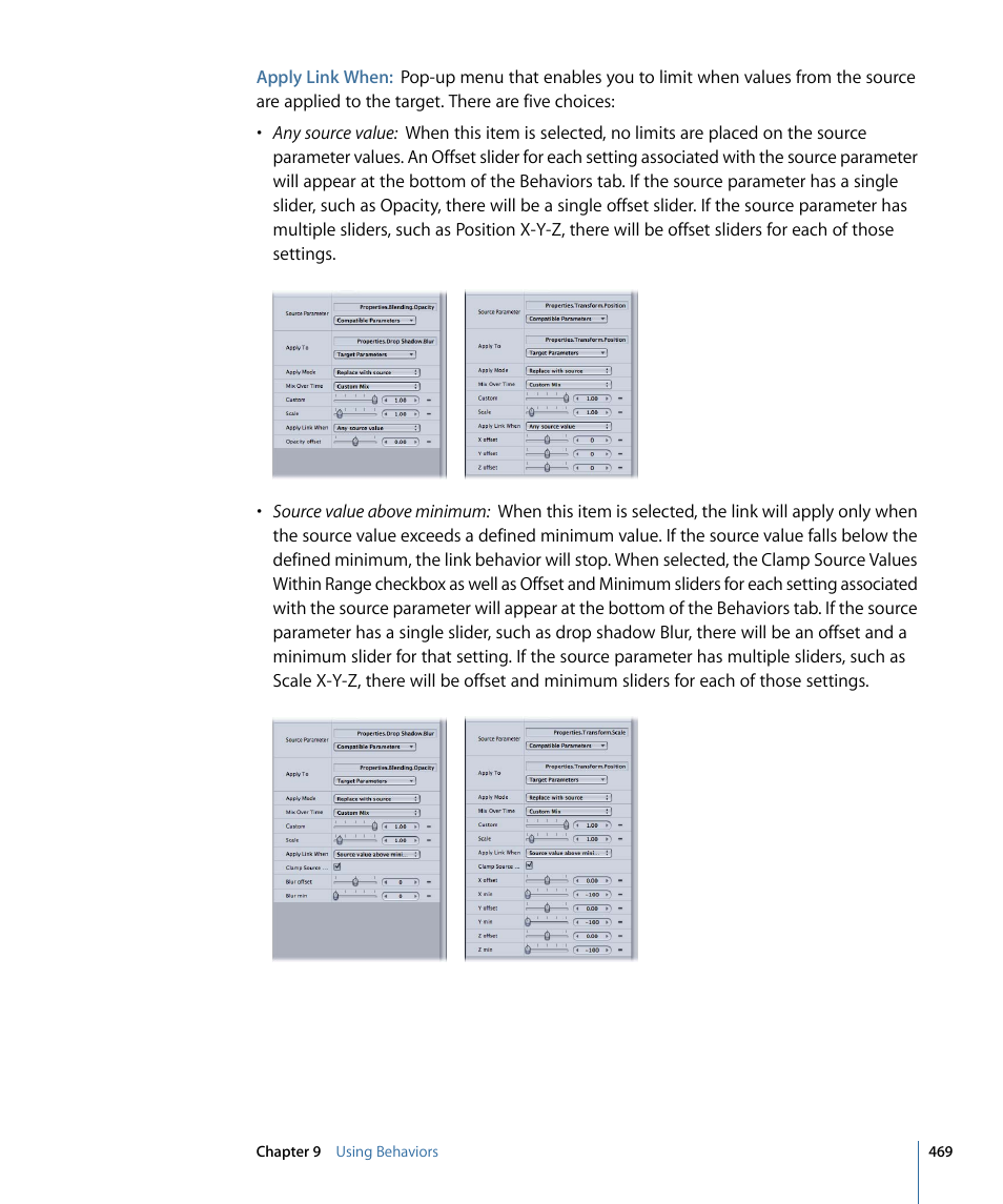 Apple Motion 4 User Manual | Page 469 / 1498