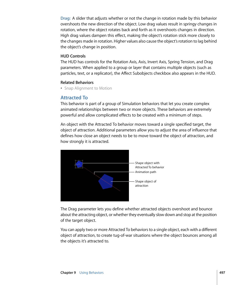 Attracted to | Apple Motion 4 User Manual | Page 497 / 1498