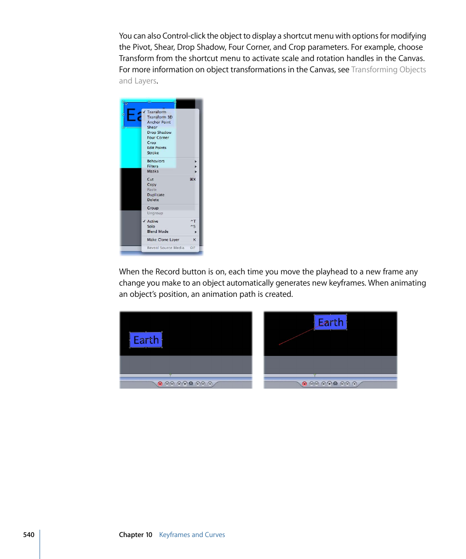 Apple Motion 4 User Manual | Page 540 / 1498