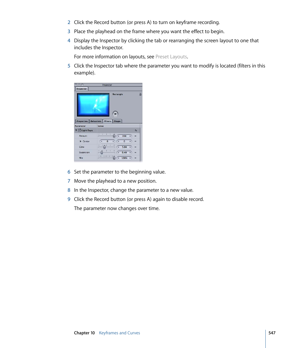 Apple Motion 4 User Manual | Page 547 / 1498