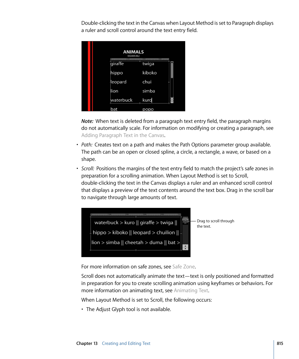 Apple Motion 4 User Manual | Page 815 / 1498