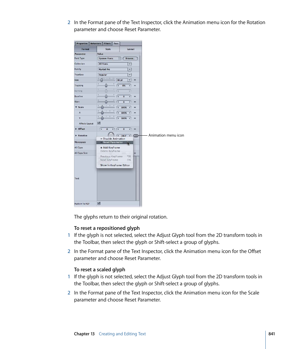 Apple Motion 4 User Manual | Page 841 / 1498