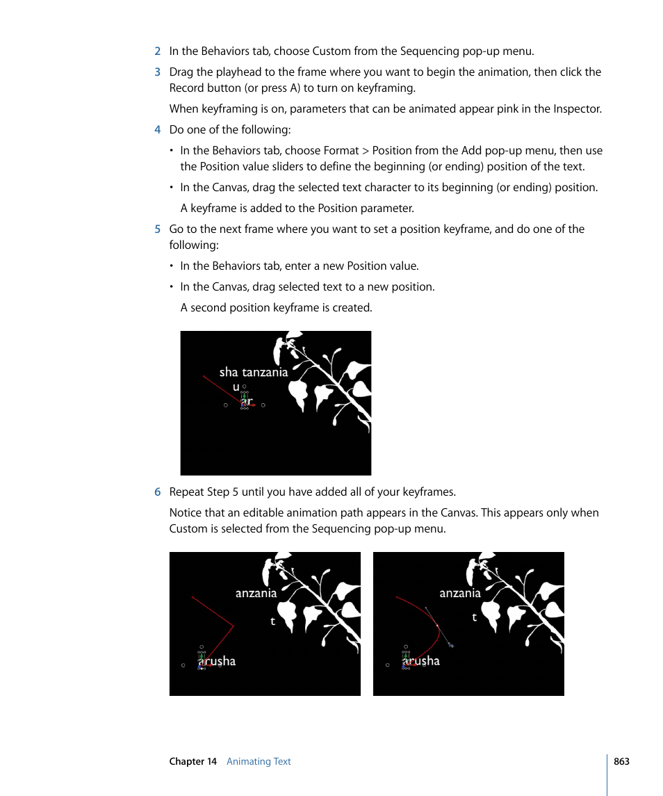 Apple Motion 4 User Manual | Page 863 / 1498