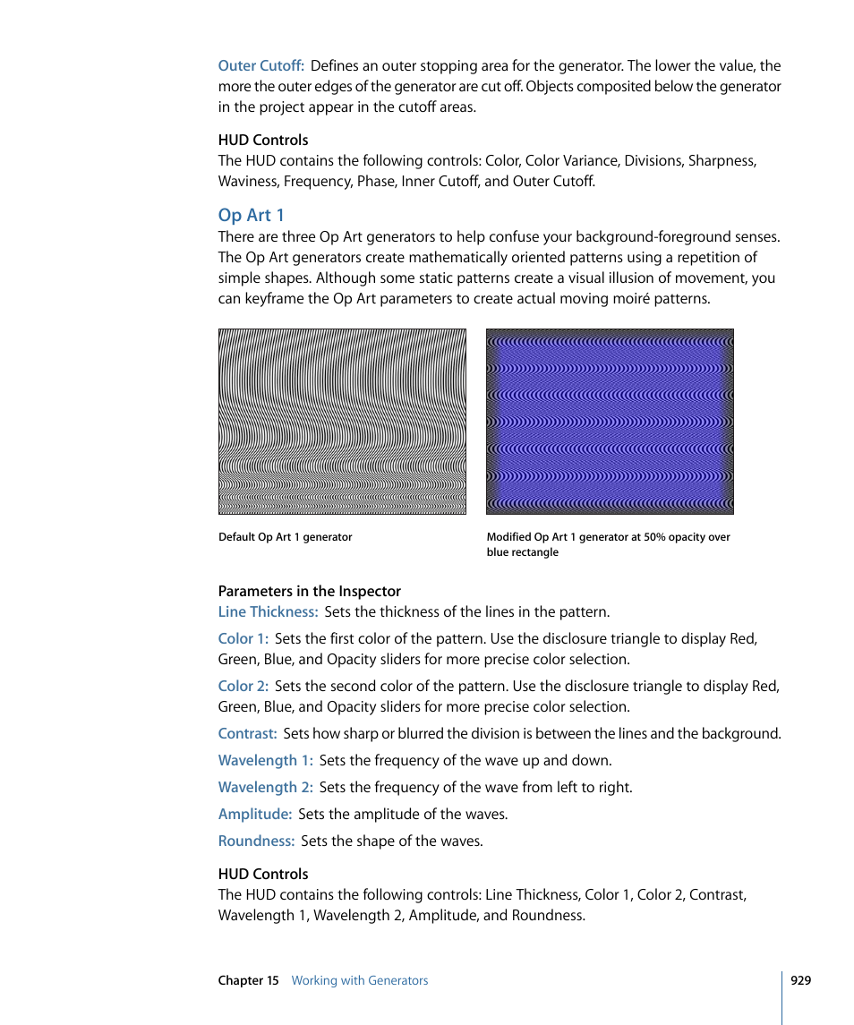 Op art 1 | Apple Motion 4 User Manual | Page 929 / 1498