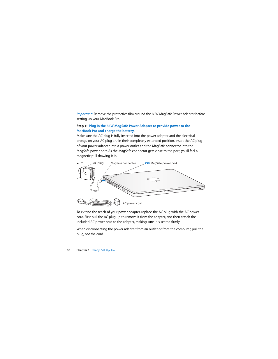 Apple MacBook Pro (15-inch, Late 2008) User Manual | Page 10 / 88