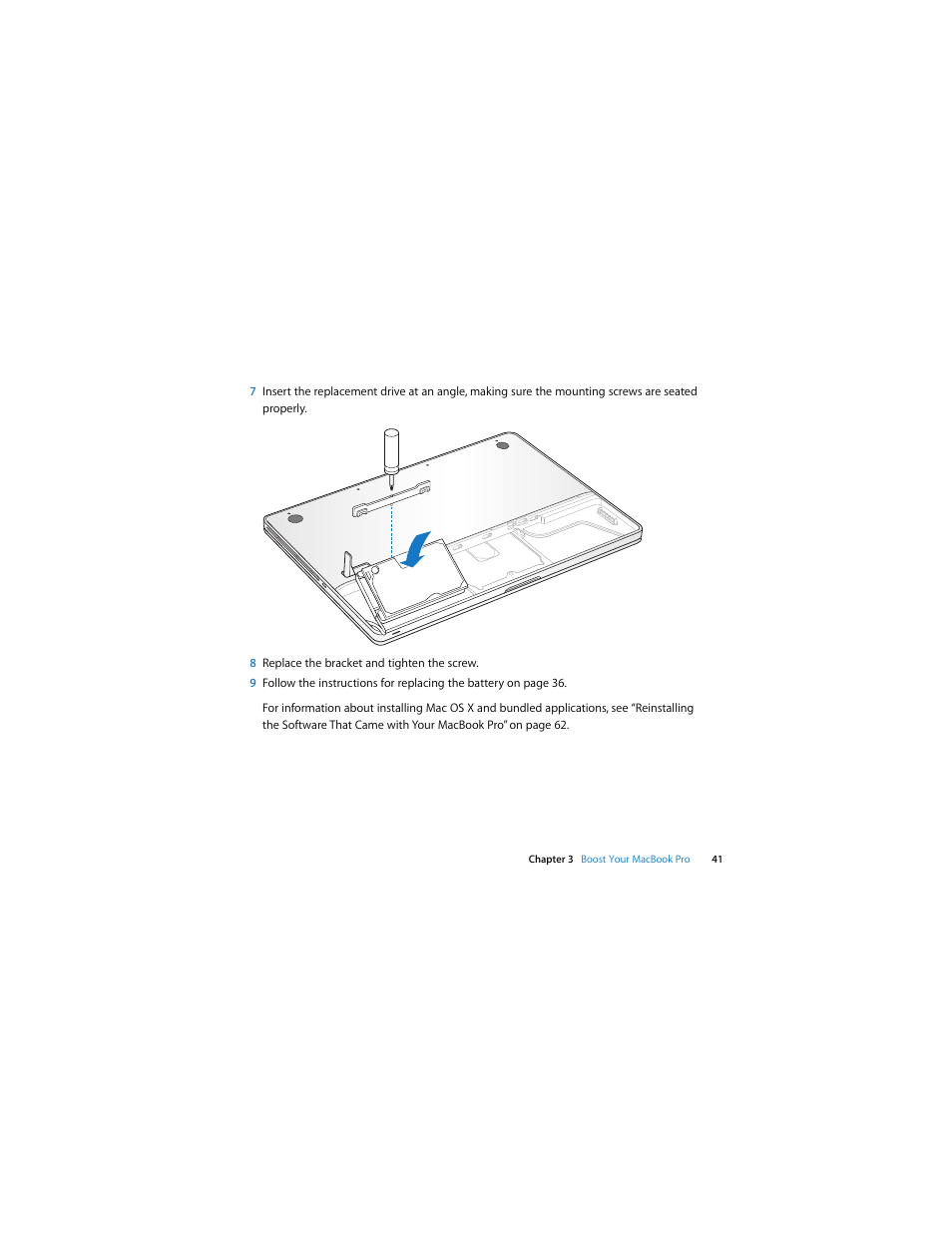 Apple MacBook Pro (15-inch, Late 2008) User Manual | Page 41 / 88