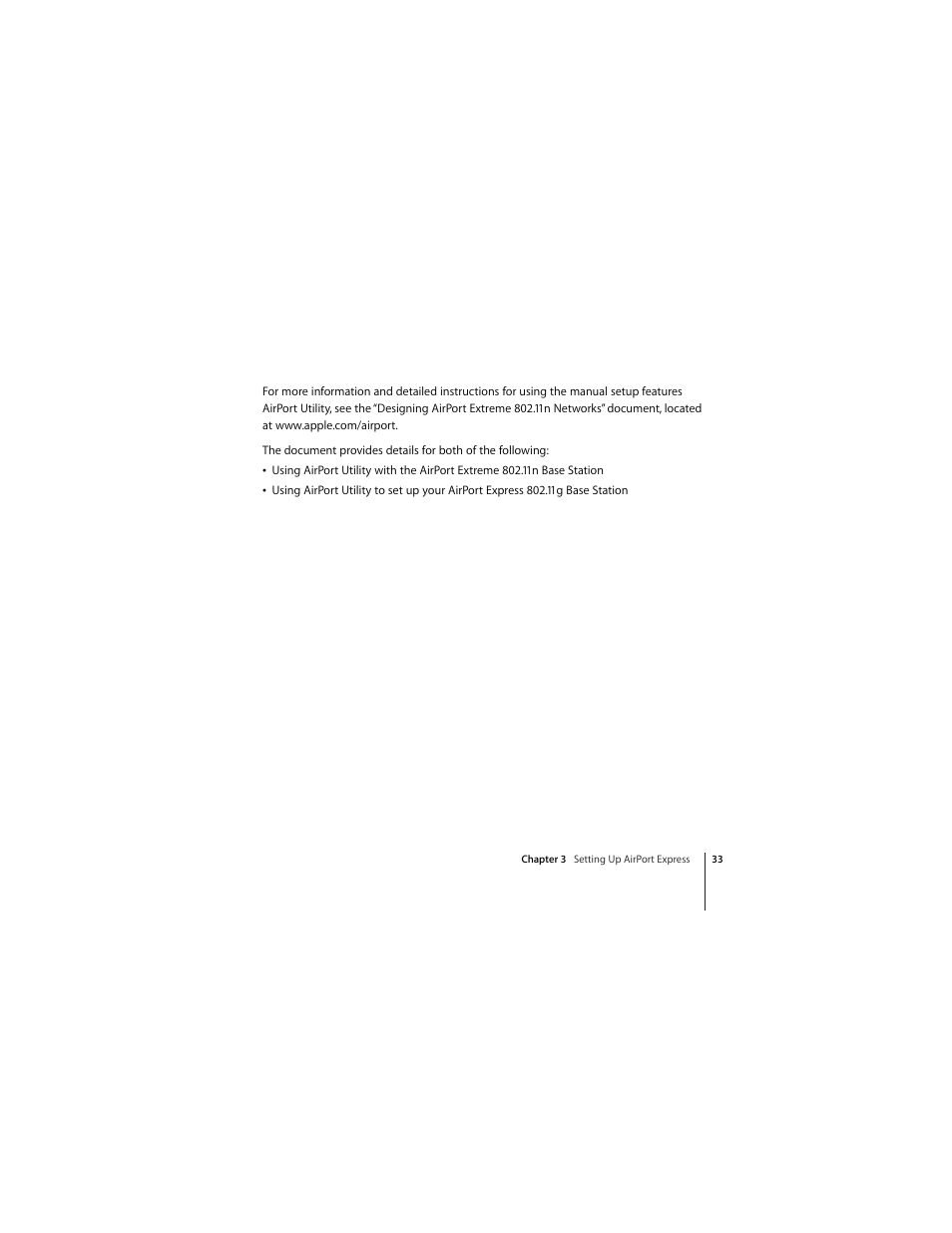 Apple AirPort Express 5.1 User Manual | Page 33 / 56
