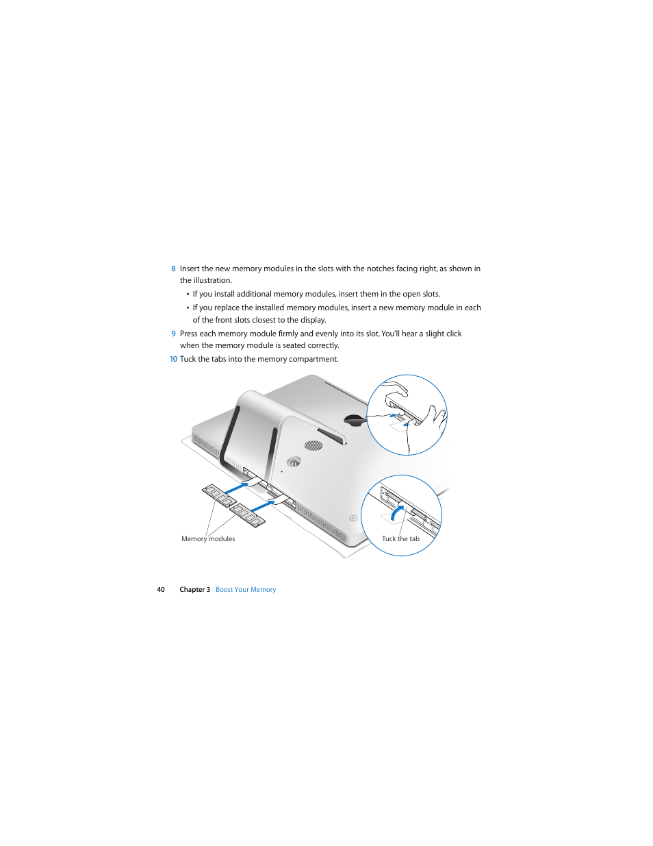 Apple iMac (21.5 and 27-inch, Late 2009) User Manual | Page 40 / 84