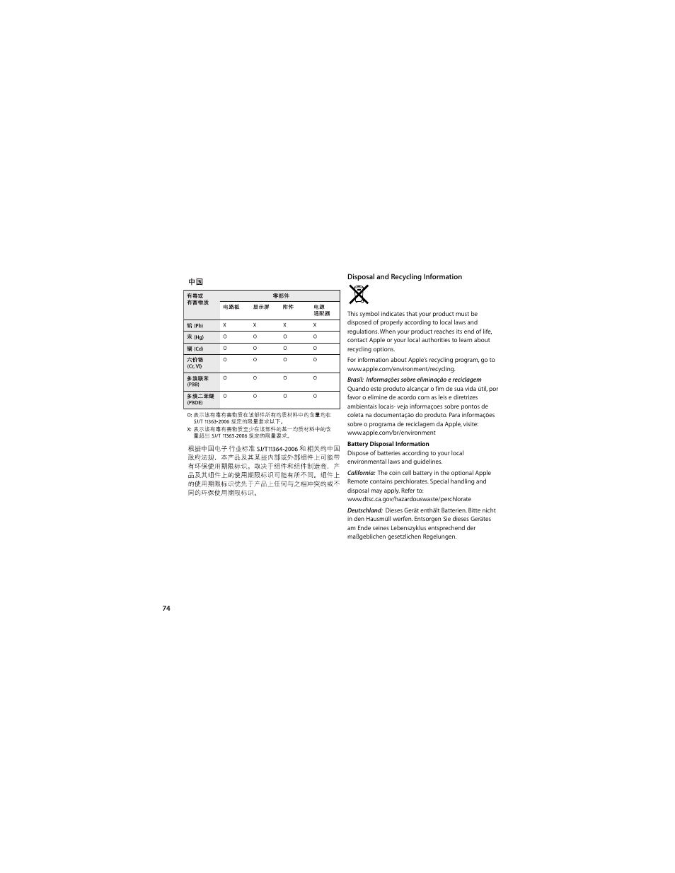 Apple iMac (21.5 and 27-inch, Late 2009) User Manual | Page 74 / 84