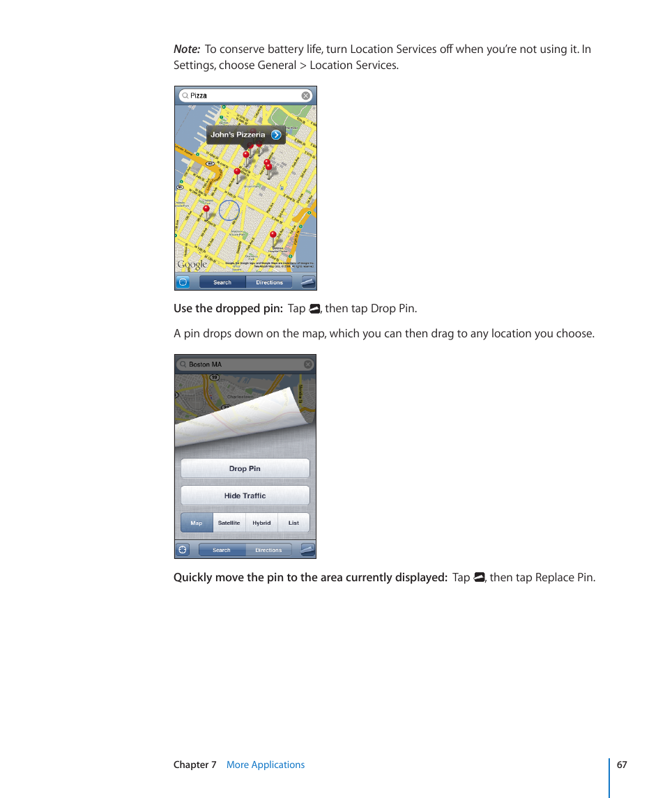Apple iPod touch iOS 2.2 User Manual | Page 67 / 122