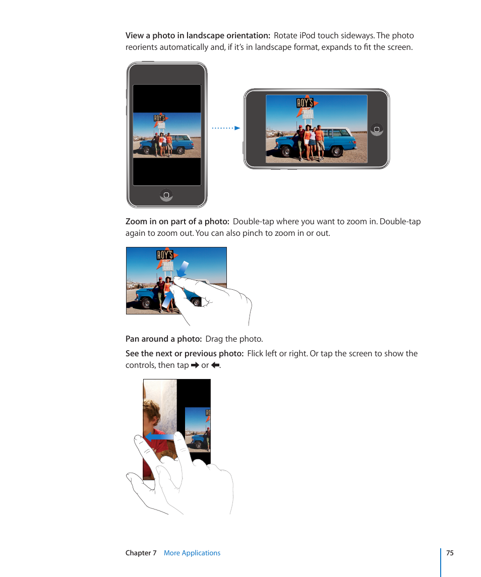 Apple iPod touch iOS 2.2 User Manual | Page 75 / 122
