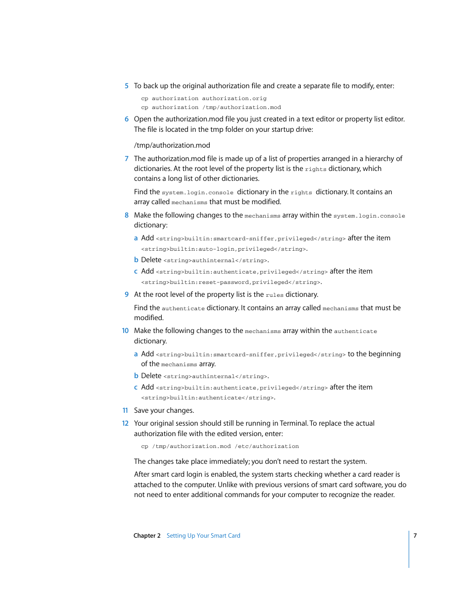 Apple Mac OS X v10.4 User Manual | Page 7 / 16