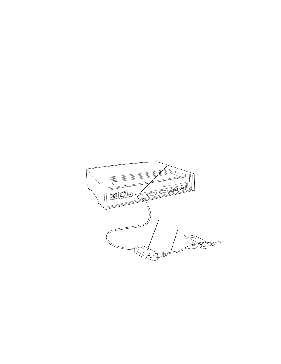Connecting to thin coaxial ethernet | Apple Workgroup Server 6150/66 User Manual | Page 33 / 138