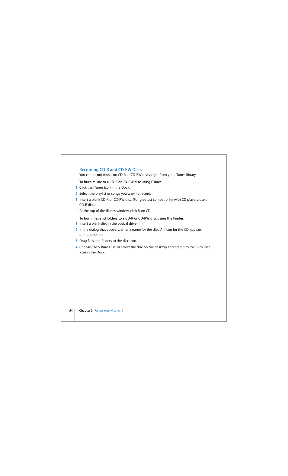 Apple Mac mini (Early 2006) User Manual | Page 54 / 96