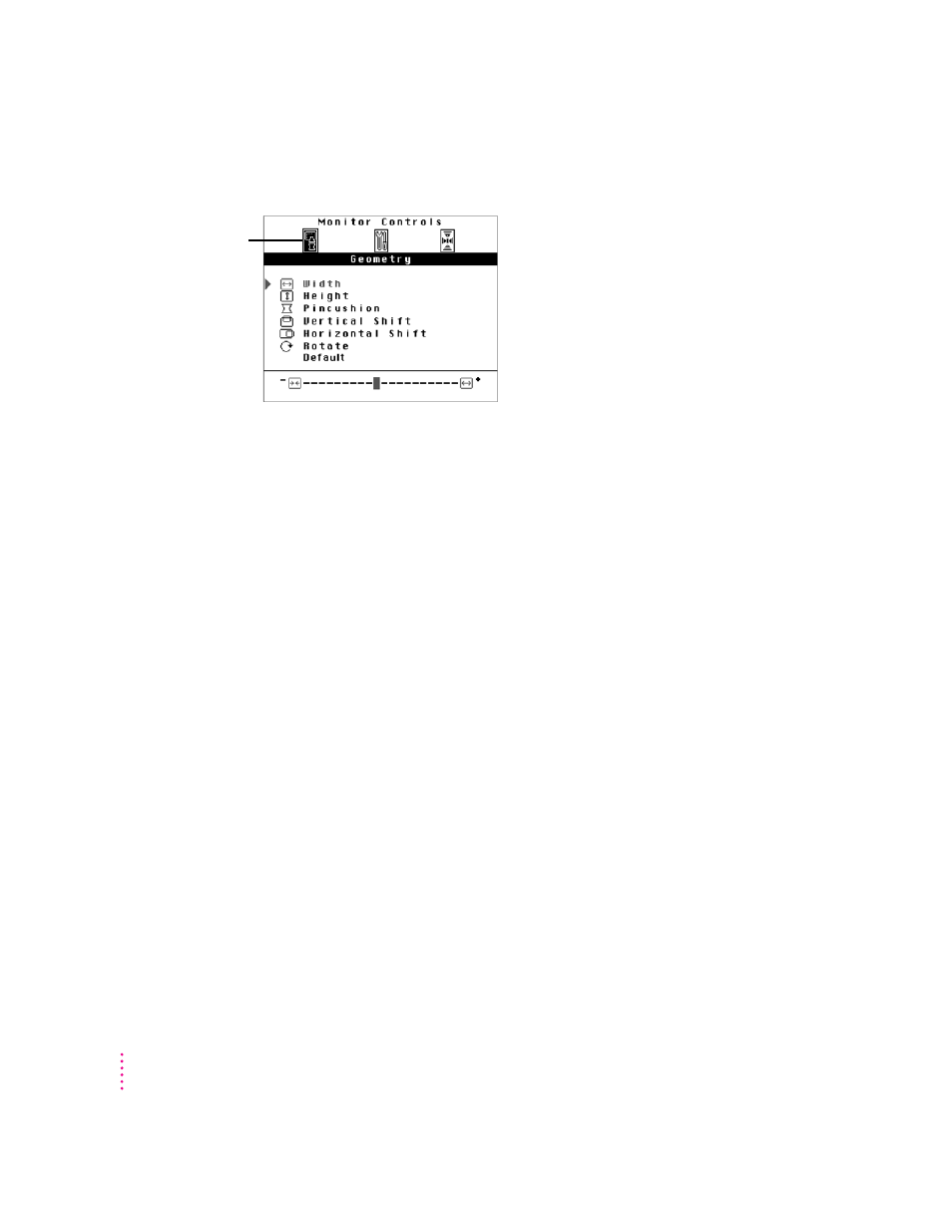 Adjusting screen geometry | Apple AppleVision 1710AV User Manual | Page 125 / 156
