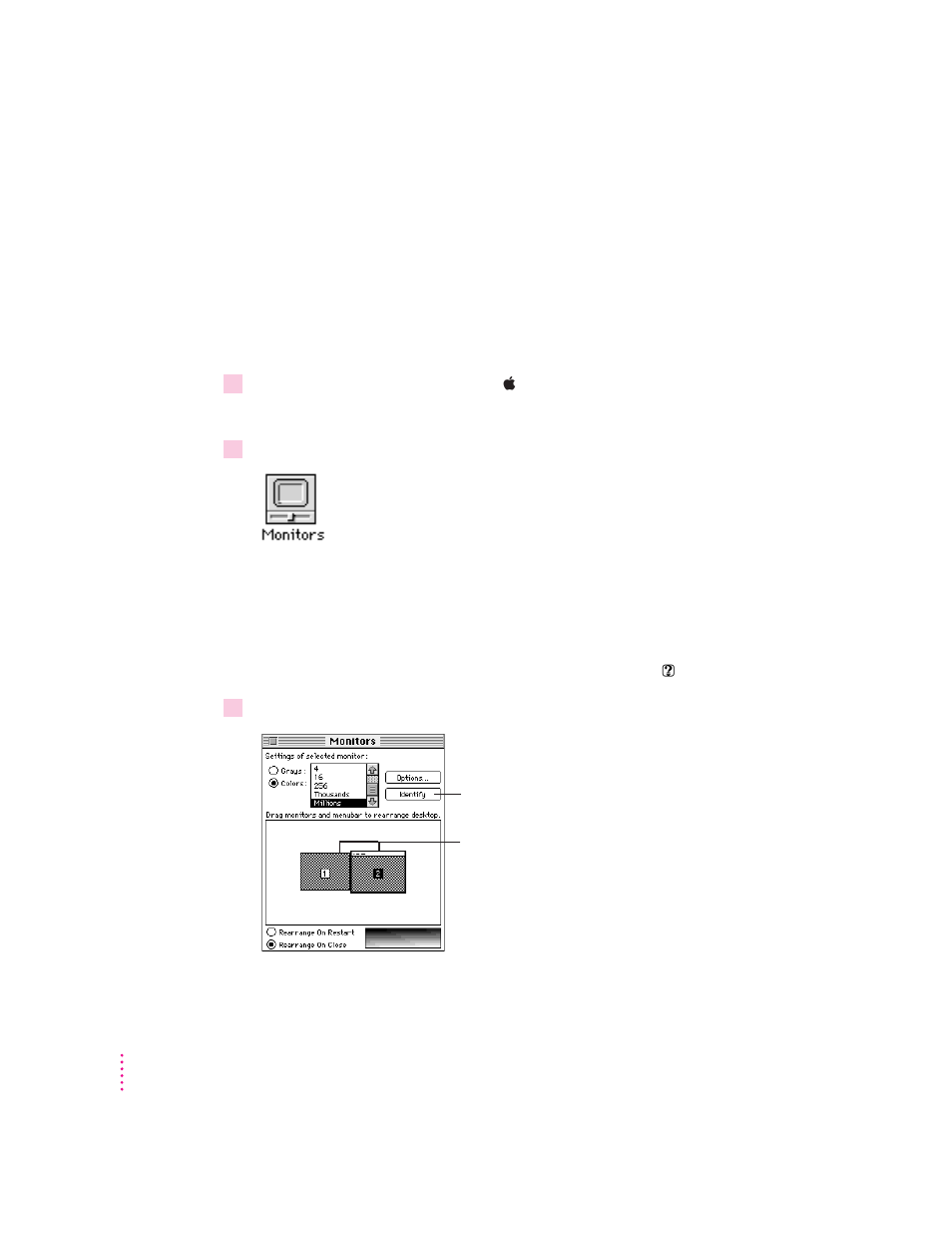 Changing screen resolution | Apple AppleVision 1710AV User Manual | Page 32 / 156