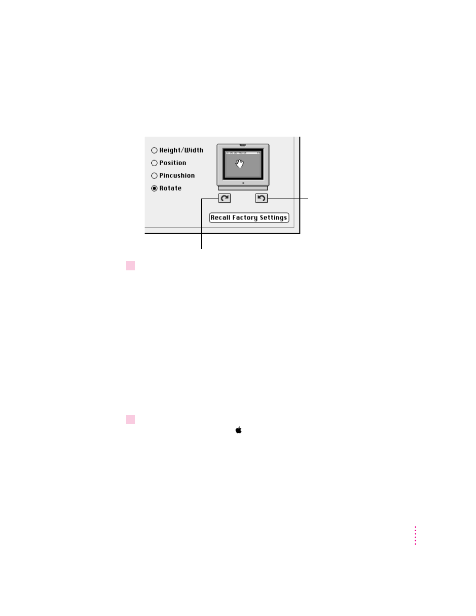 Adjusting convergence | Apple AppleVision 1710AV User Manual | Page 49 / 156