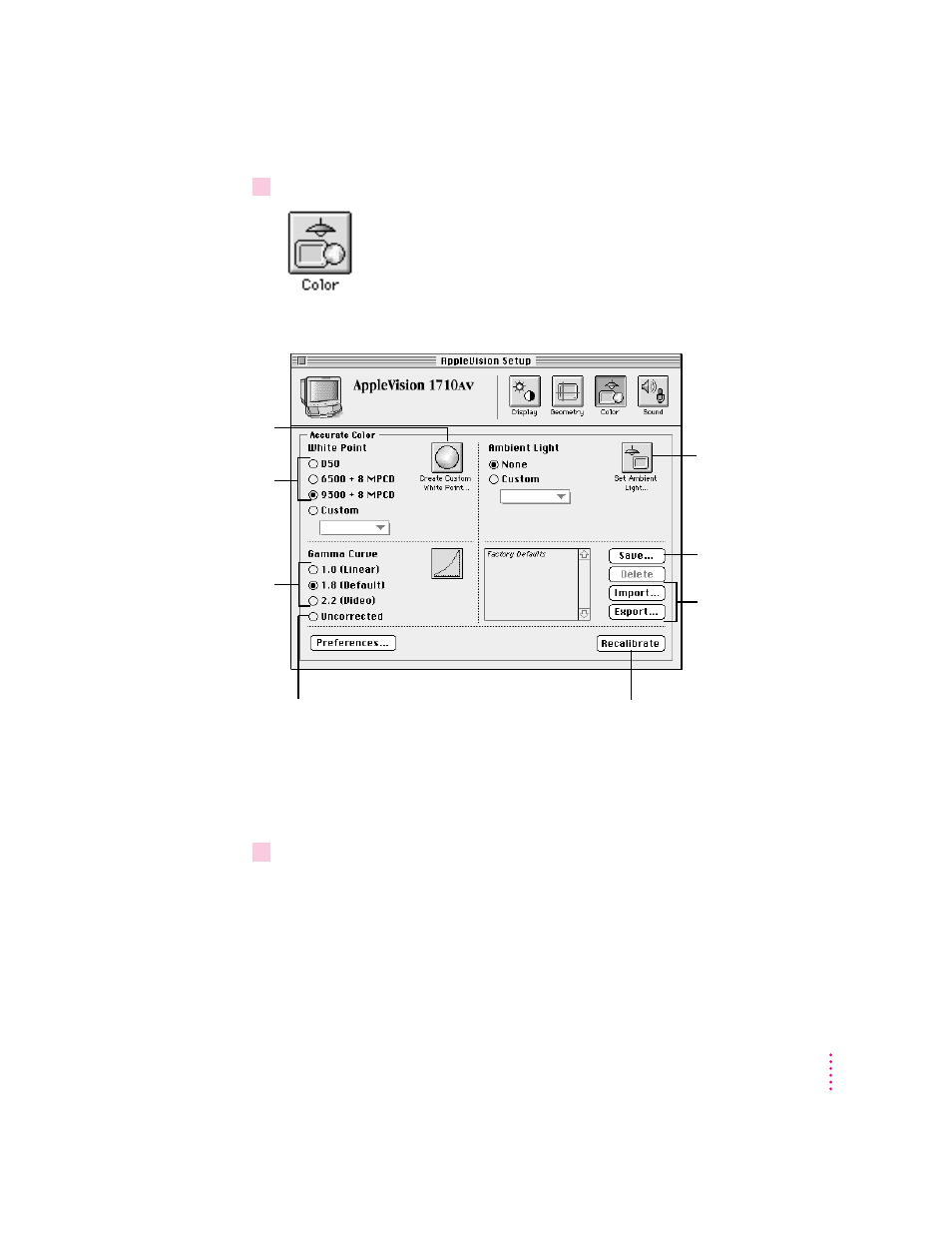 Apple AppleVision 1710AV User Manual | Page 56 / 156