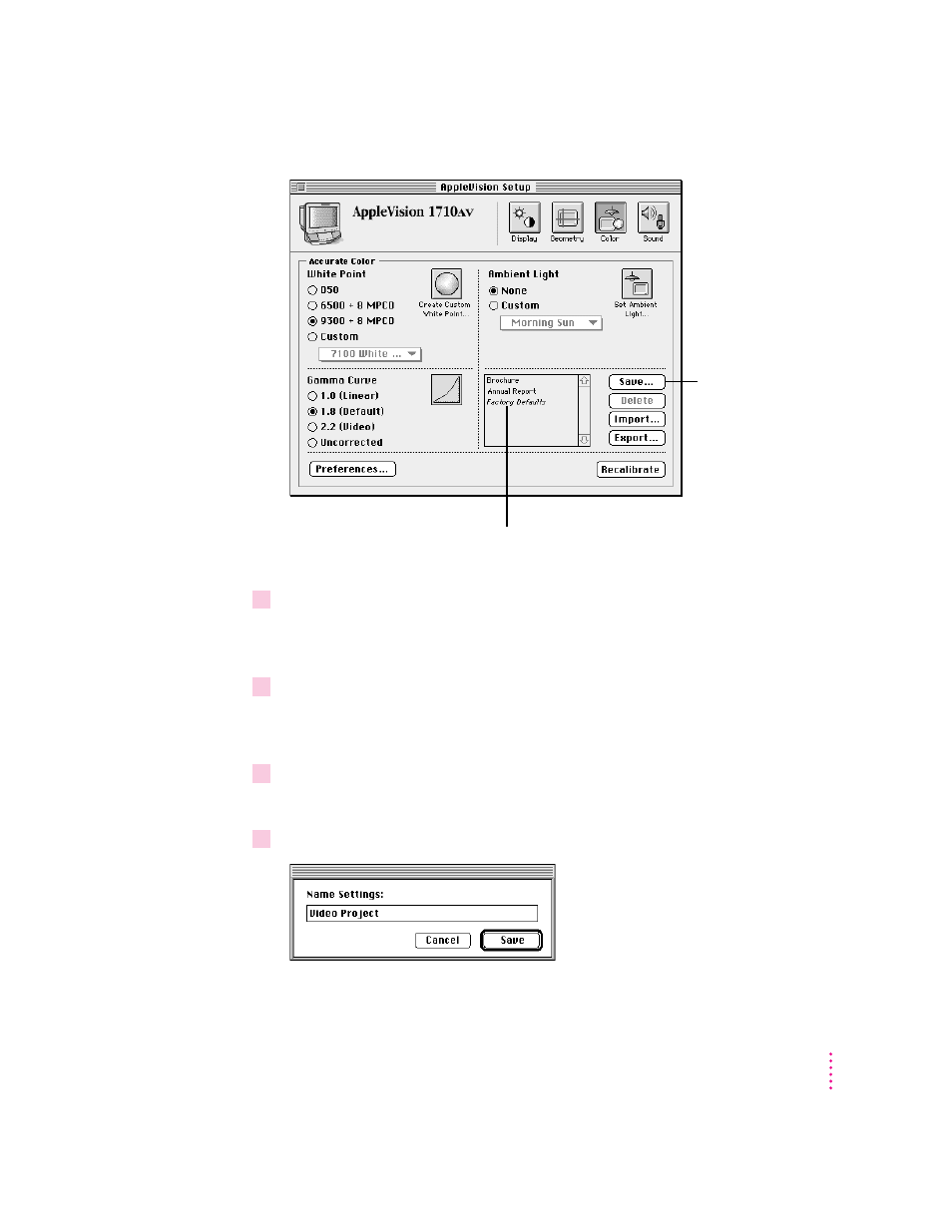 Apple AppleVision 1710AV User Manual | Page 72 / 156