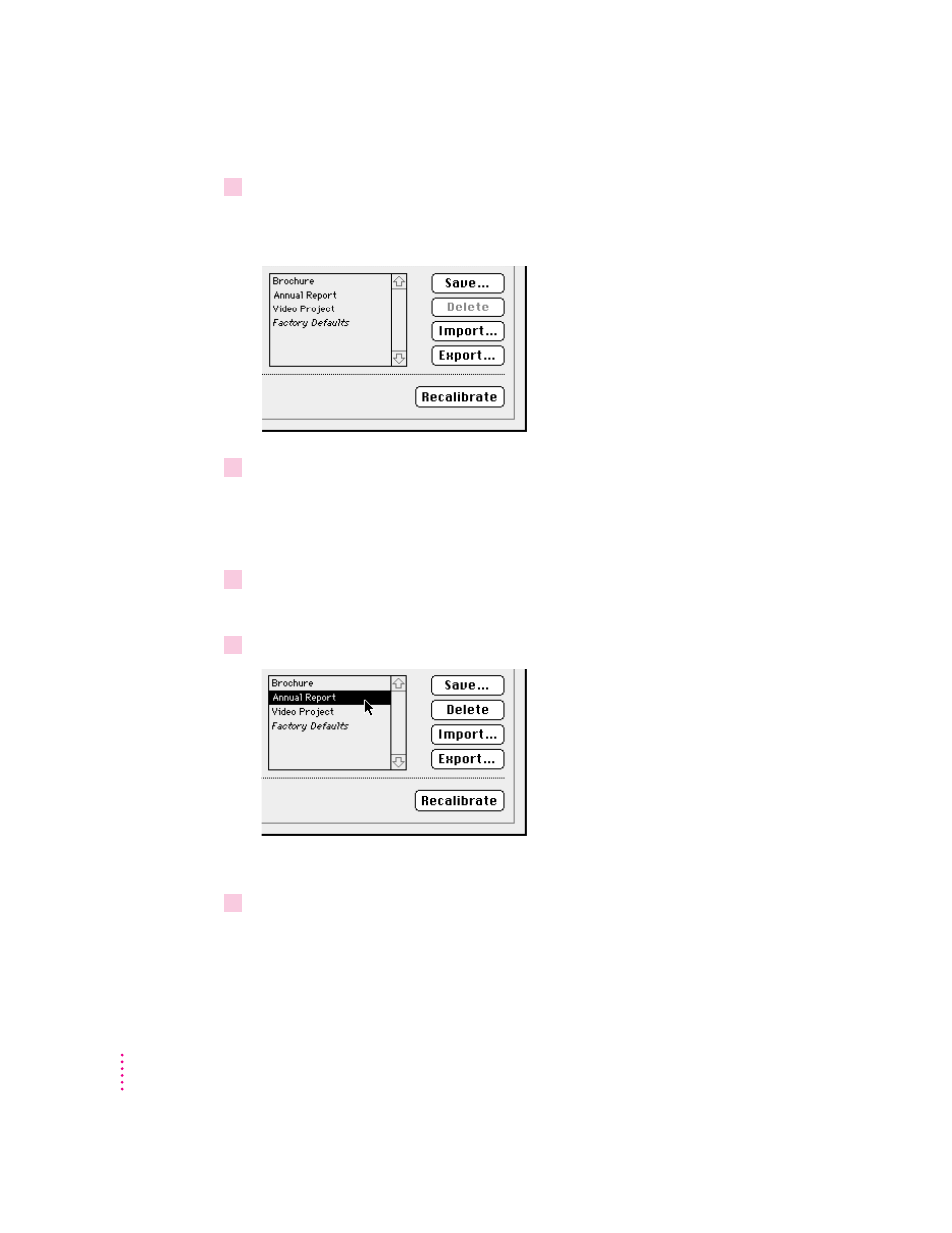 Using existing settings | Apple AppleVision 1710AV User Manual | Page 73 / 156