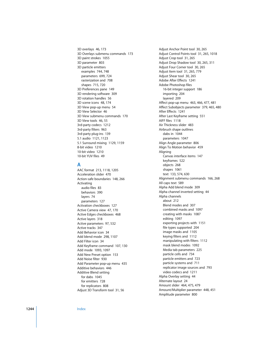 Apple Motion 3 User Manual | Page 1244 / 1288