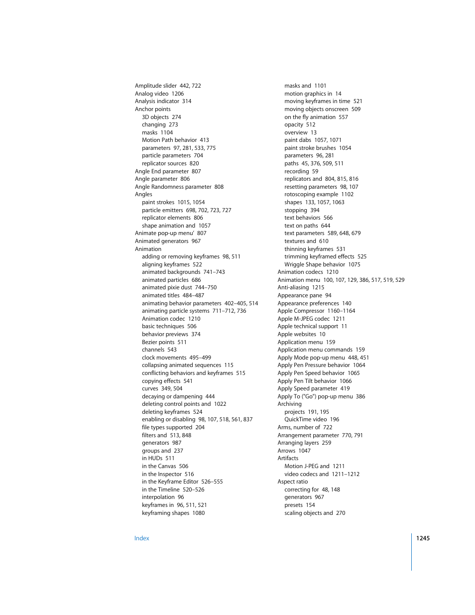 Apple Motion 3 User Manual | Page 1245 / 1288