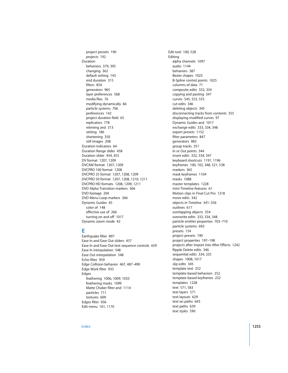 Apple Motion 3 User Manual | Page 1255 / 1288