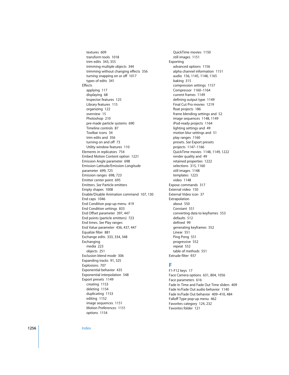 Apple Motion 3 User Manual | Page 1256 / 1288