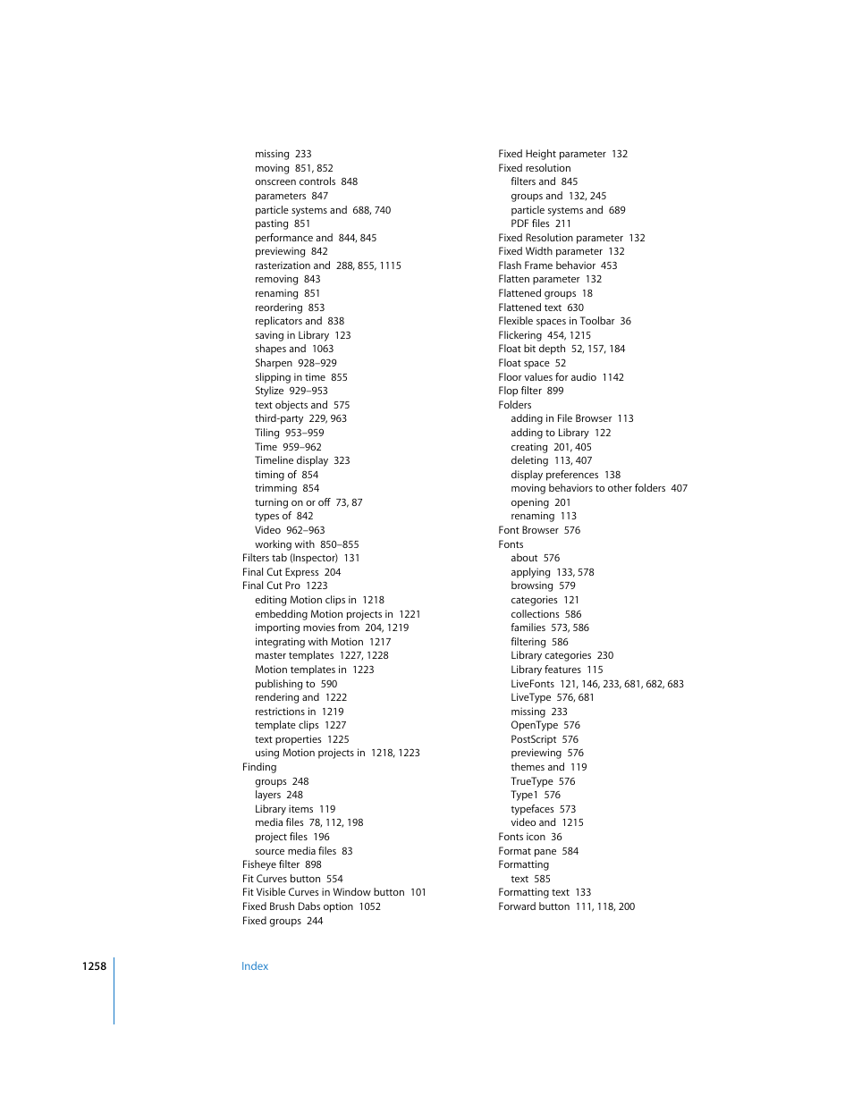 Apple Motion 3 User Manual | Page 1258 / 1288