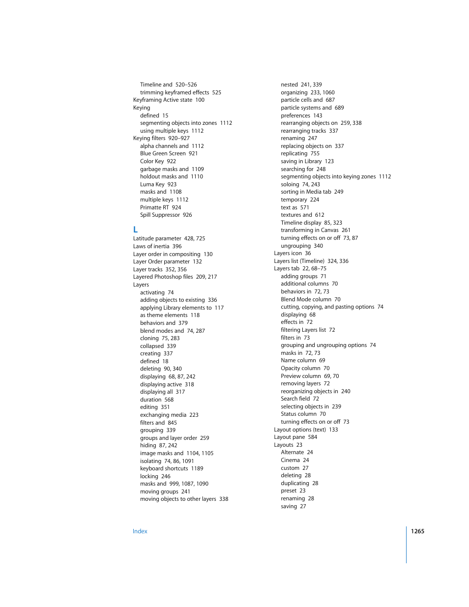 Apple Motion 3 User Manual | Page 1265 / 1288