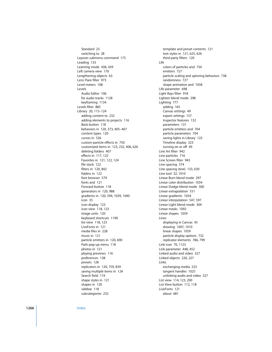 Apple Motion 3 User Manual | Page 1266 / 1288