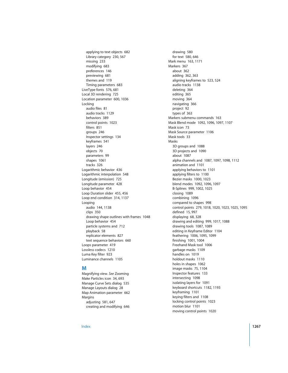 Apple Motion 3 User Manual | Page 1267 / 1288