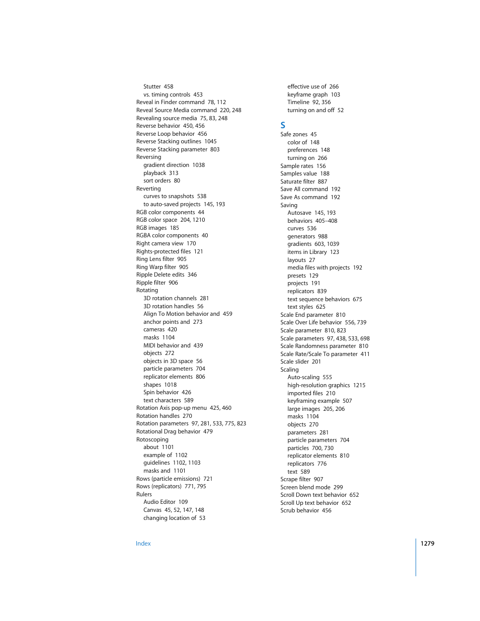 Apple Motion 3 User Manual | Page 1279 / 1288