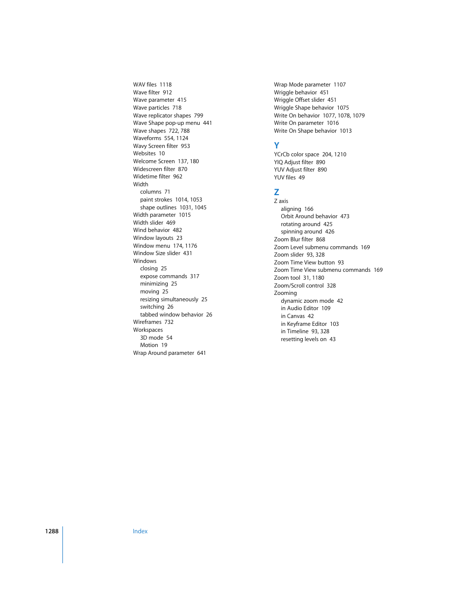 Apple Motion 3 User Manual | Page 1288 / 1288