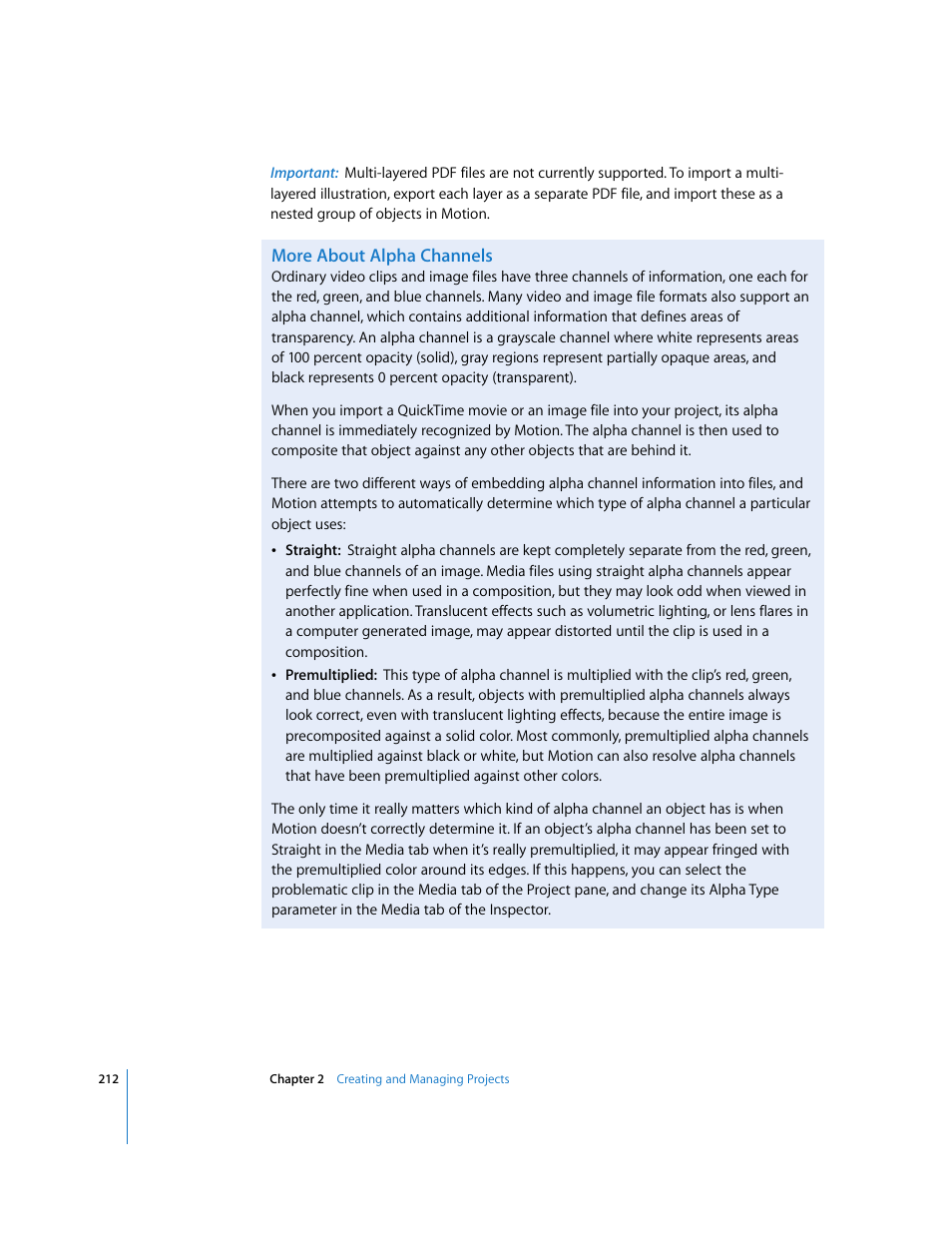 More about alpha channels | Apple Motion 3 User Manual | Page 212 / 1288