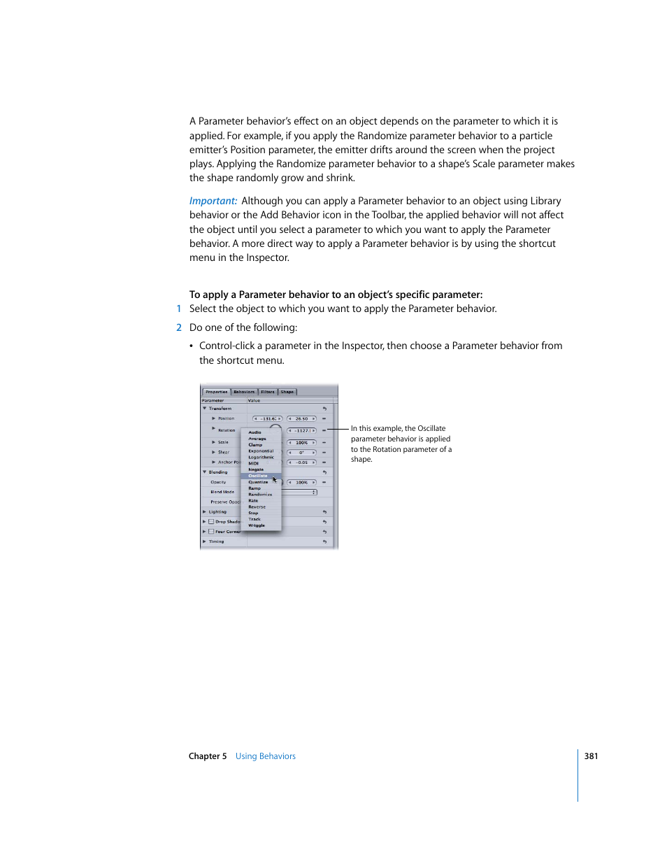 Apple Motion 3 User Manual | Page 381 / 1288